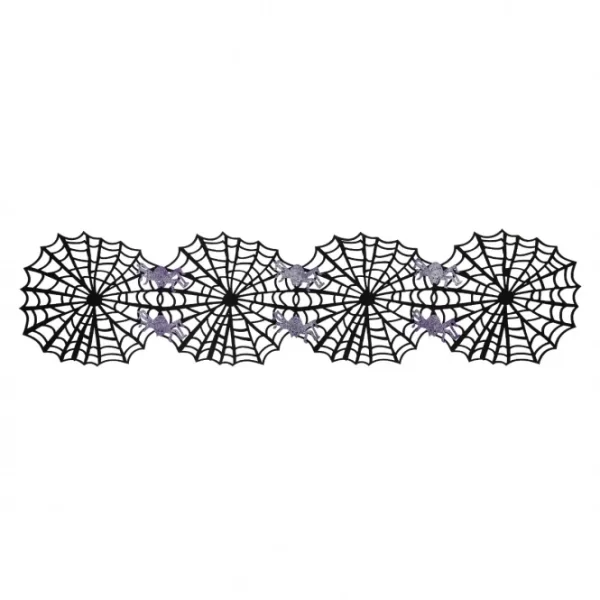 MICA Living Tischläufer – Spinnenweben – Aus Filz – Ca. 116 X 30 Cm 1