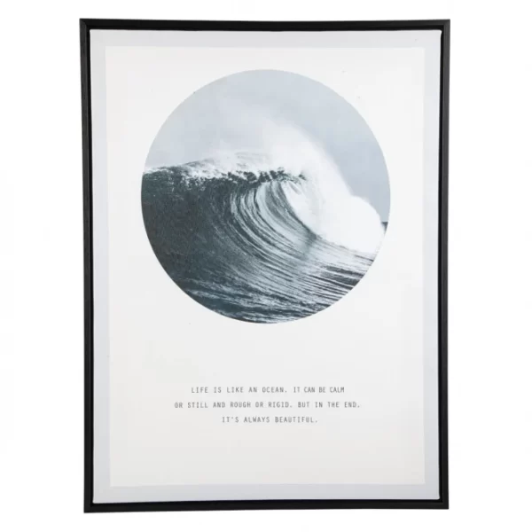 MICA Living Canvasbild – Welle – Ca. 45 X 60 X 3 Cm 1