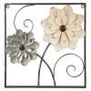 MICA Living Wanddeko – Blumen – Ca. 40,5 X 2,5 X 40,5 Cm 7