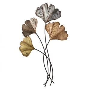MICA Living Wanddeko – Gingkoblätter – Ca. 42 X 2 X 68,5 Cm 6