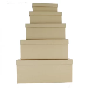 MICA Living Geschenkbox Braun XL – Ca. 32,5 X 21,5 X 13,5 Cm – 1 Stück 6