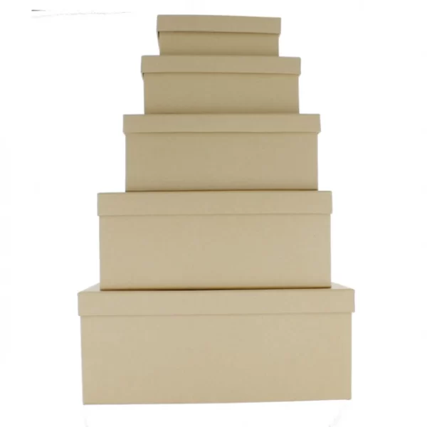 MICA Living Geschenkbox Braun XL – Ca. 32,5 X 21,5 X 13,5 Cm – 1 Stück 3